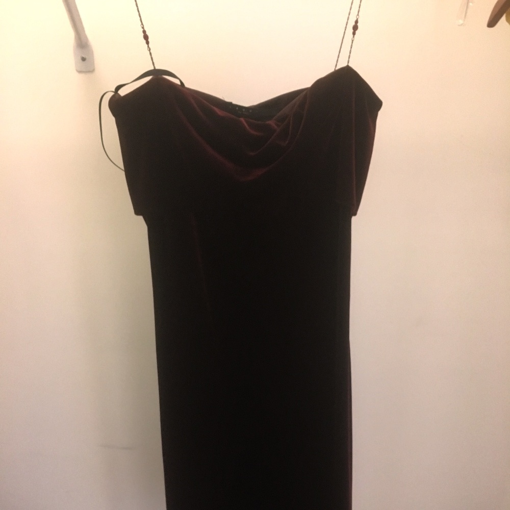 Party Dress Red Velvet